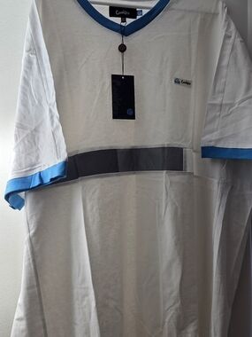 Cookies Cream & Blue Short Sleeve Tee